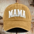 thumbnail image 2 of Fgnfyis Mama Hats For Women Funny Adjustable Mini Baseball Caps Casual Twill Dad Style Hat Yellow One Size, 2 of 3