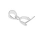 thumbnail image 5 of 925 de Plata Fianza Del Conectador Pendiente de La Joyería de DIY Que Hace el arte perfecl Pellizcar Fianzas Encontrar, 5 of 7