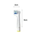 thumbnail image 5 of 4Pcs Toothbrush Head Cover Dustproof Reusable Transparent Electric Toothbrush Heads Case for Oral B, 5 of 7