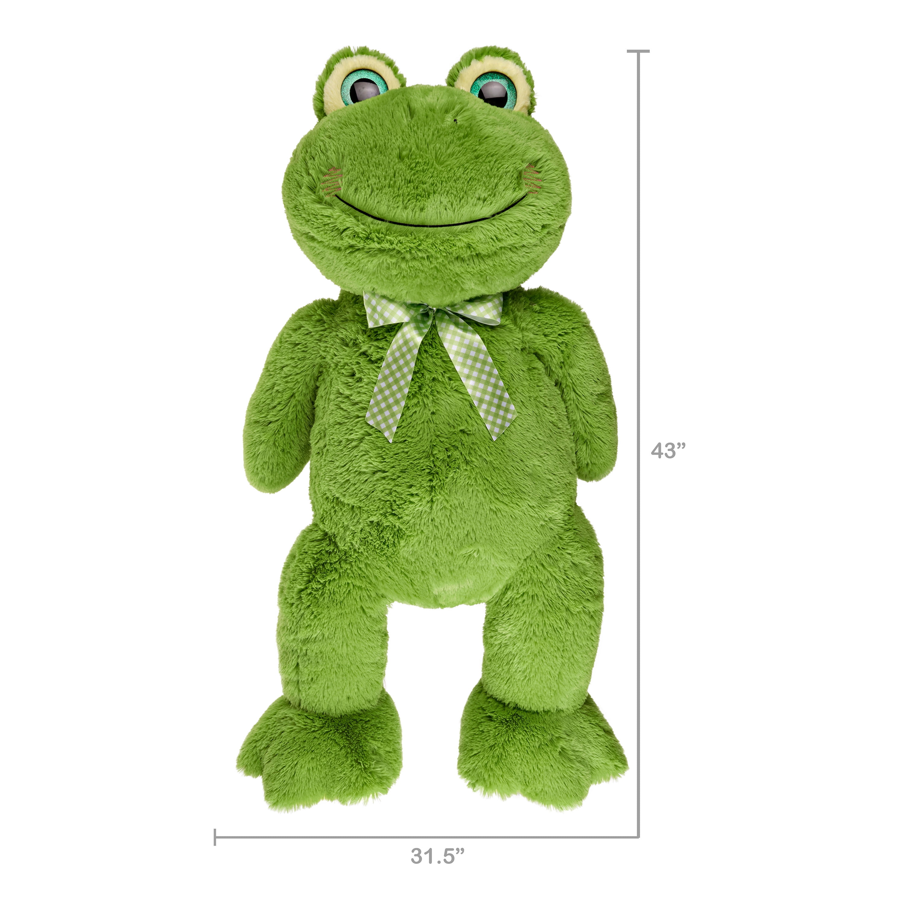 frog valentine plush