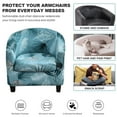 thumbnail image 6 of Eurhowing 2-Piece Club Chair Slipcover with Cushion Cover, Stretchable Tub Chair Sofa Couch Covers, Elastic Armchair Cover, 1-Pack, 6 of 9