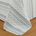 thumbnail image 3 of Market & Place Sofia Reversible Lightweight Modern Striped Quilt Set, 3 of 5