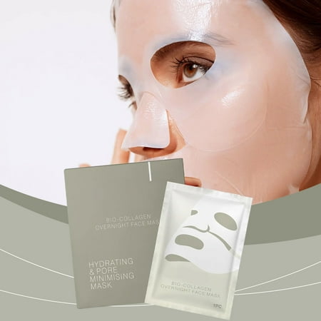 

Youth Bio Collagen Overnight Face Korean Glass Skin Face Youth Bio Collagen Hydrating Overnight Hydrogel Pore Minimizing Elasticity Impro 30ml Beauty Products for Women Face