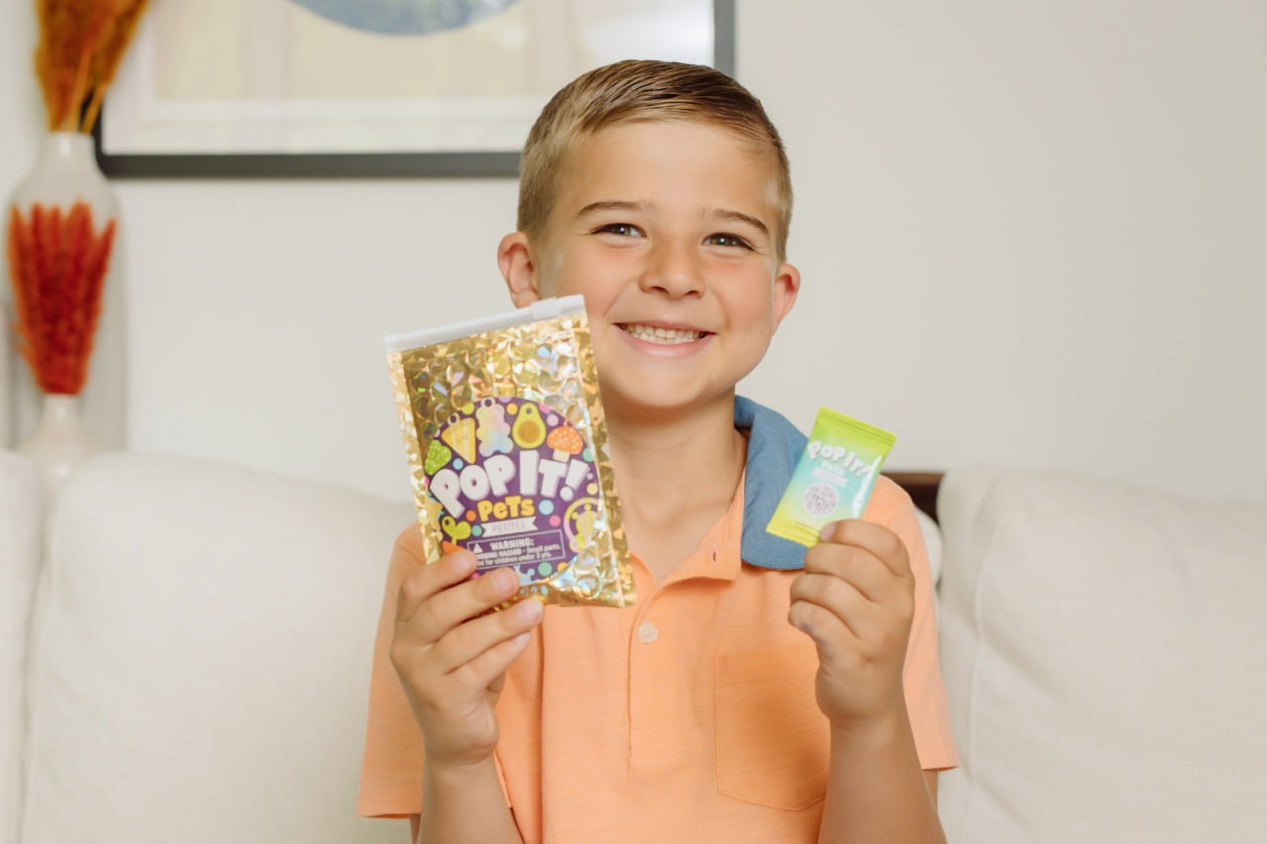 Official Pop It Pets Petites Mini Collectible Mystery Bag for Children Ages 3+, by Buffalo Games