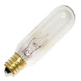thumbnail image 1 of Bulbrite 707415 15 Watt 145 Volts T6 Candélabres Base Appliance Ampoule - Clair - Pack de 25, 1 of 3