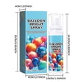 thumbnail image 3 of Spray Brillo Spray De Alto Brillo De Secado Rápido Para Globos De Látex De Colores Brillantes Spray Brillo Hecho Para Globos Más Brillantes Y Duraderos,100ML, 3 of 9