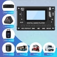 thumbnail image 4 of Placa Decodificadora de MP3 Bluetooth para Coche con Pantalla LCD, Módulo de Audio MP3, Altavoz, Compatible con Radio FM, Entrada AUX, USB y Reproductor de MP3., 4 of 5