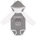 thumbnail image 3 of Inktastic Grandpa Little Racer Car Racing Boys Long Sleeve Baby Bodysuit, 3 of 5