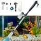 thumbnail image 1 of Limpiador de grava eléctrico para acuarios Aspiradora de sifón 4 en 1, 16.3-32.8 "ajustable, cambiador de agua Limpiador de filtro de filtro de arandela de arena para tanques de peces de hasta 25", 1 of 7