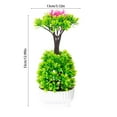 thumbnail image 4 of Xihbxyly Arreglo Floral Artificial, Ramo Vibrante para Decoración Del Hogar, Planta En Maceta de Bajo Mantenimiento, Elegante Decoración de Interiores, Ideal para Sala de Estar y Oficina, Frescura Si, 4 of 7