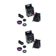 thumbnail image 3 of Youkk Lens Wide Angle 0.45X Clip-on Camera High Definition Microscope Instrument Photographs Cell Phones Black 2Set, 3 of 6