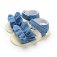 thumbnail image 3 of Summer Baby Girls Breathable Anti-Slip Bow Shoes Sandals Toddler Soft Soled First Walkers M, 3 of 6
