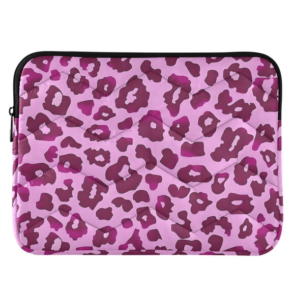 ALAZA Leopard Pink Pattern Laptop Sleeve Case for 13-14 Inch Computer Cover Bag Medium
