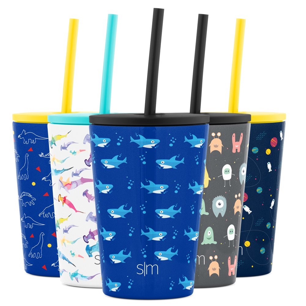 Simple Modern Kids Cup 12oz Classic Tumbler with Lid and Silicone Straw