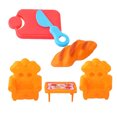 thumbnail image 4 of Kids Cooking Playsets, Little Chef Kitchen Role Play, ABS Pretend Food Toys, Children House Play, Social Skill Development, Educational Gift Set, 4 of 5