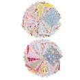thumbnail image 3 of MasteelfCA 50pcs Cotton Fabrics DIY Patchwork Handmade Cloth Materials for Sewing Scrapbooking Quilting (10X10CM), 3 of 8