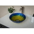 thumbnail image 4 of 14" True Planet Glass Vessel Sink, 4 of 17