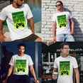 thumbnail image 3 of Greenyef Graphics I Paused My Game to Be Here Video Gamer Gift for Men Teenagers Gaming Funny Graphic T-Shirt Style-49 (White, Medium), 3 of 6