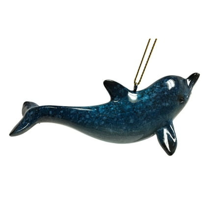 Blue Dolphin Christmas Tree Ornament Ocean Sea Life Animal Decoration