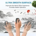 thumbnail image 3 of XXL Extended Cherry Blossom Mouse Pad Large Japanese Gaming Mousepad Waterproof Office Desktop Mouse Mat Non-Slip Rubber Base Stitched Edges Desk Pads(Size:35.4x15.7in), 3 of 6