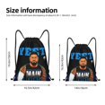 thumbnail image 4 of Je-y Wrestler US-O Drawstring Bag Gym Sackpack Beach Sport Yoga Backpack, 4 of 8