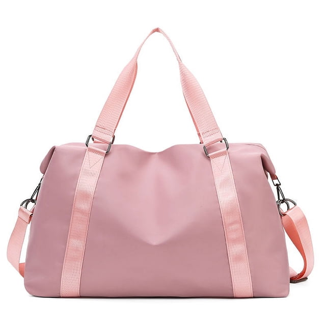 Bolsa de viaje para mujeres y hombres, bolsa de deporte grande impermeable de fin de semana, bolsa de lona plegable con compartimento húmedo para gimnasio, fitness, viajes, camping, yoga