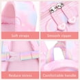 thumbnail image 6 of Fgnfyis School Backpack for Girls Freezer Style Opening Lightweight Friendly Large Capacity Elementary Children Ages 7 18 Kids Backpack Pink, 6 of 8