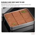 thumbnail image 5 of LOLIPPYY 2pcs Stainless Steel Cake Baking Pan Tiramisu Server Ideal for Home Baking Cake Storage and Serving, 5 of 8