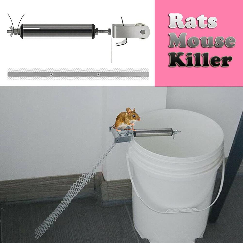 Auto-rolling Mouse Trap Multi-reset Bucket Humane Mouse Trap Live