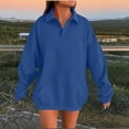 thumbnail image 5 of ShiShine Womens Oversized V Neck Sweatshirts Long Sleeve Pullover Clothes 2025 Fall Trendy Outfits, 5 of 5
