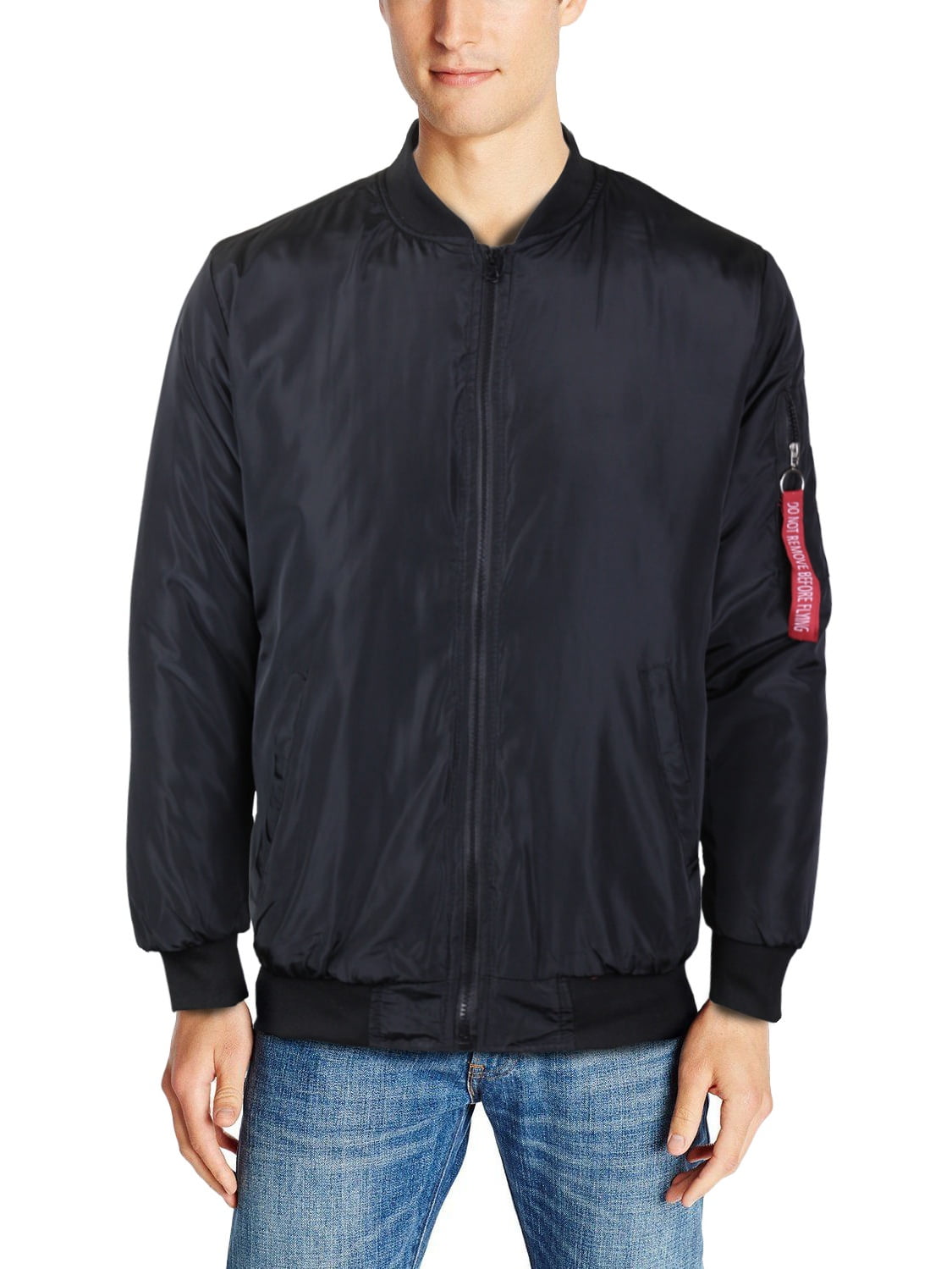 Maximos USA Men's Lightweight Water Resistant Flight Bomber Jacket ...