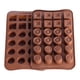 thumbnail image 1 of leyfeng Molde para hornear de silicona de grado alimenticio de 24 rejillas, pastel, magdalenas de Chocolate, práctico DIY, hielo congelado, 1 of 5