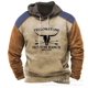 thumbnail image 1 of Sudadera con capucha Retro para hombre, ropa informal diaria con estampado 3D de gran tamaño, otoño, cubierta Harajuku para hombre, 1 of 5