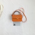 thumbnail image 3 of Bolsa De Hombro Bolso bandolera para mujer Bolso de mano ligero de PU informal Bolso de mano para mujer (naranja) Tmvgtek Para Estrenar, 3 of 5