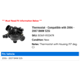 thumbnail image 2 of Thermostat - Compatible with 2006 - 2007 BMW 525i, 2 of 2