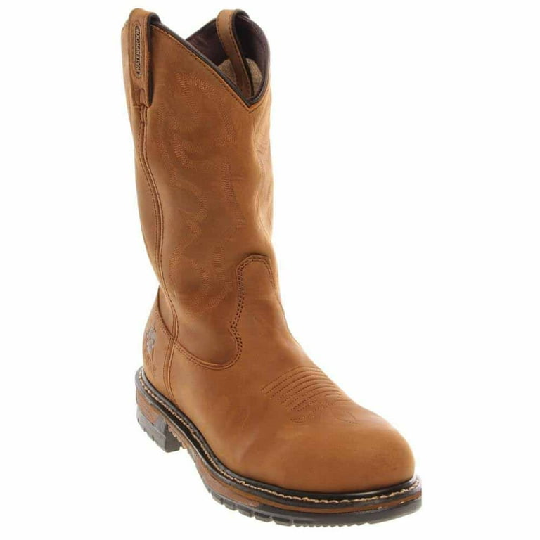 Rocky Original Ride Branson Steel Toe Waterproof Western Boots