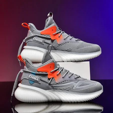 

Men‘s Soft Bottom Shoes Thick Soles Comfortable Breathable Sneakers