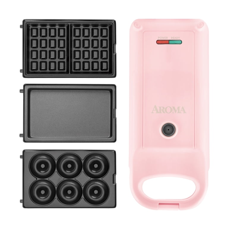 Aroma Swap & Flip Waffle Maker with Interchangeable Plates photo 1