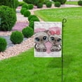 thumbnail image 5 of GZHJMY Garden Flag Double Sided Cute Cartoon Kittens, Fade Resistant Yard Flag Durable Banner Indoor Outdoor Home Decor 28x40 Inch Yard Flags, 5 of 7