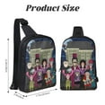 thumbnail image 3 of Bob's Burgers Sling Backpack Crossbody Shoulder Bags for Men Women Small Daypacks Chest Bag Hiking Travel Sport Climbing Runners, 3 of 8