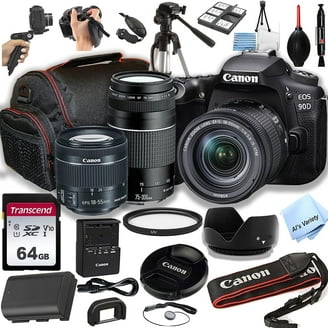 Canon EOS 60D DSLR Camera with 18-135mm and 70-300mm Lenses Kit