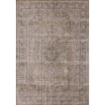 thumbnail image 1 of Ahgly Company Machine Washable Indoor Rectangle Industrial Modern Dark Almond Brown Area Rugs, 4' x 6', 1 of 7