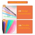 thumbnail image 4 of 6Pcs Portable Storage Pouches Reusable Contract Bag Multi-function Binder File Pouches, 4 of 6