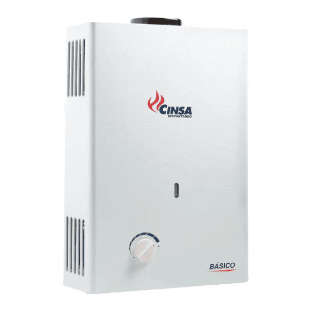 Calentador de Paso Instantáneo CINSA CIN-06E GasNat