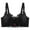 A_ Black Bras for Women, variant on SMihono Women's Push Up Bralette Full Coverage Unpadded Unlined Underwire Bras Stylish Lace Embroidery Hollow-Out Everyday Bra Purple S