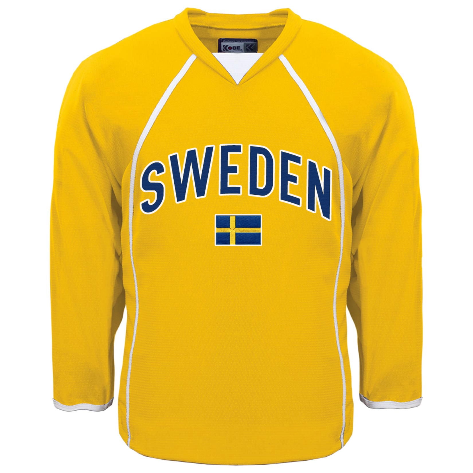 Sweden MyCountry Fan Hockey Jersey (Gold) IceJerseys Walmart Canada