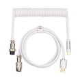 thumbnail image 1 of Cable USB EPOMAKER Puff Aviator en espiral tipo C para teclado, 1 of 8