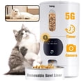 thumbnail image 1 of Comedero automático para gatos Yakry con cámara 5G WiFi 4.5L, 1 of 9