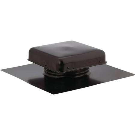 

NorWesco 7-3/4 Galvanized Steel Black Static Roof Mount Attic Vent 557059