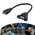 thumbnail image 5 of Fast Speed USB 3.2 Front Panel Cable 20Pin Type E to USB3.1 Type A Extensor for Connection, 5 of 6